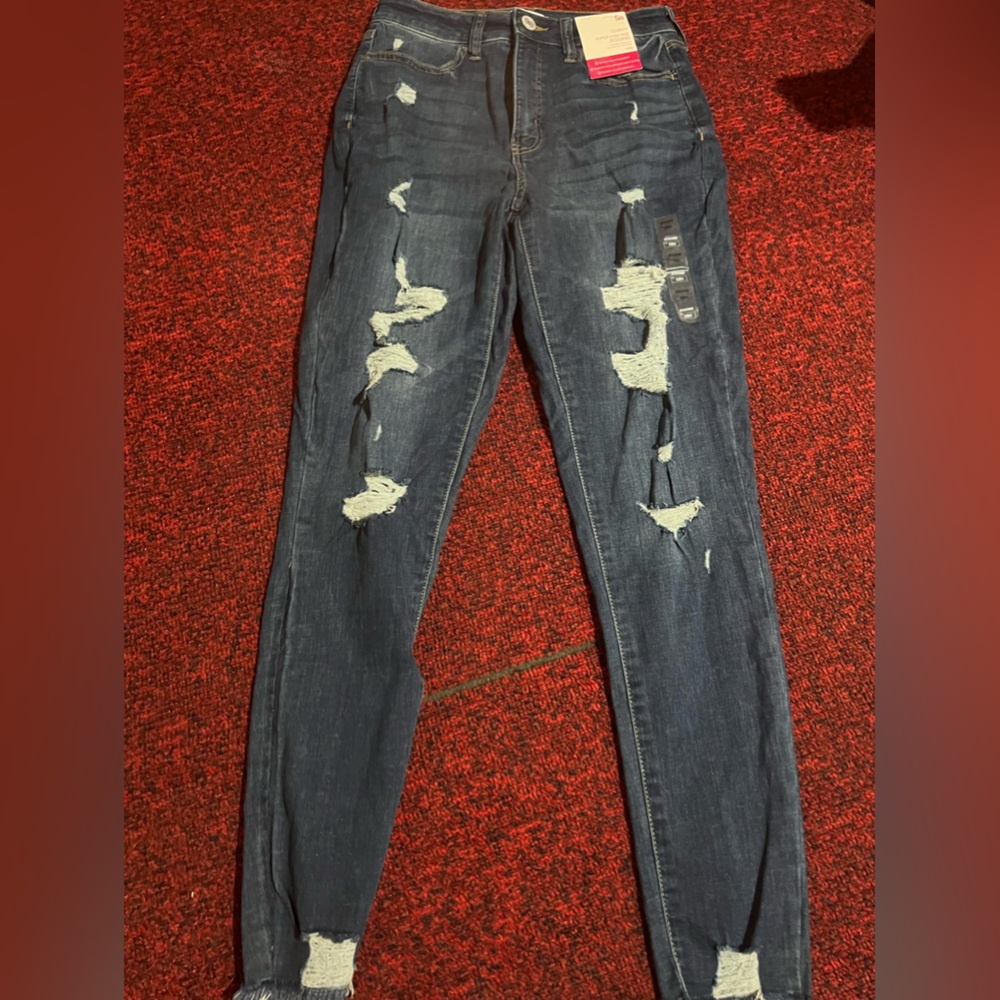 curvy high rise jeggings